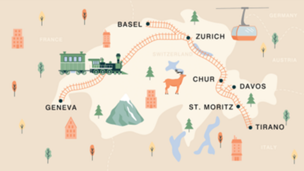 Switzerland to Italy - Bernina Express