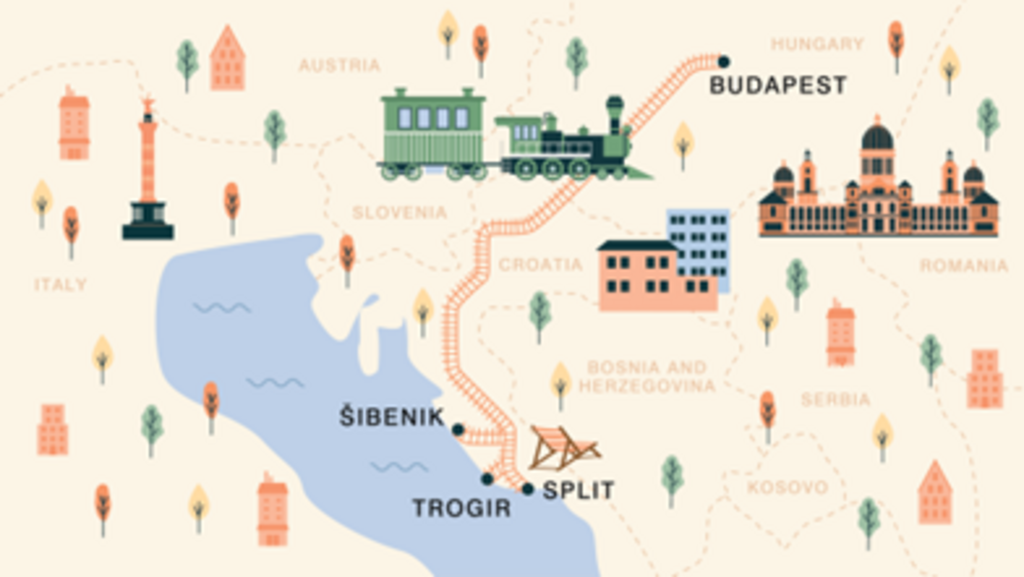 Eastern Europe - Adria Inercity train