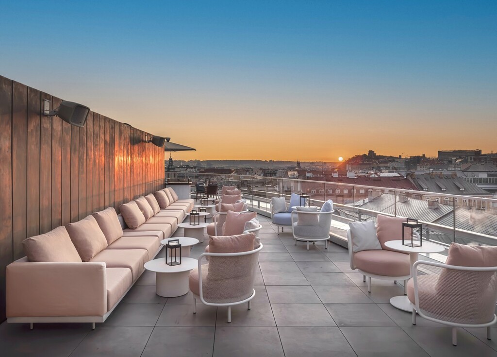 Rooftop, W Prague, Czech Republic