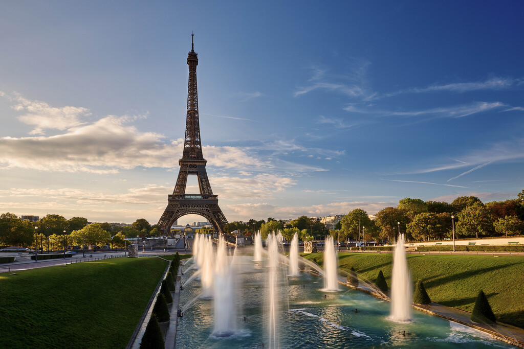 View of Eiffel Tower Paris