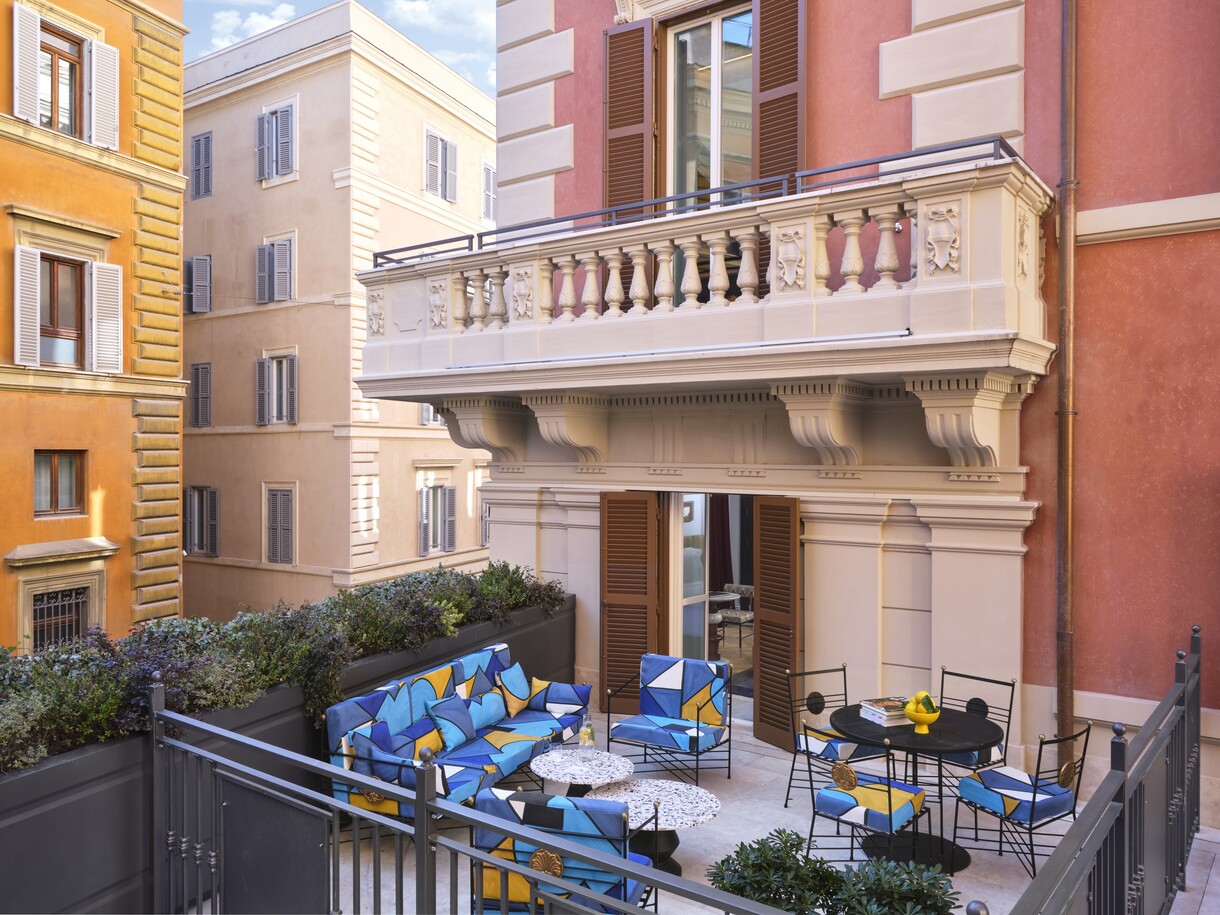 Marriott Bonvoy - W Rome Spectacular Room Terrace
