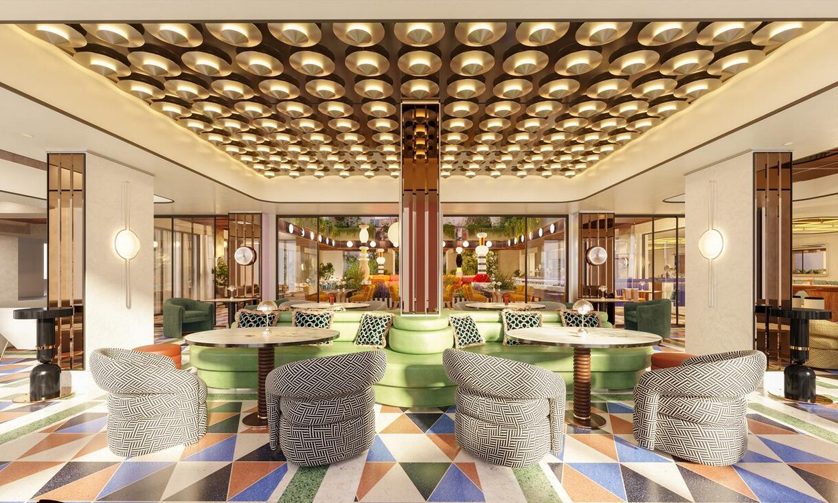W Florence - Lounge Rendering