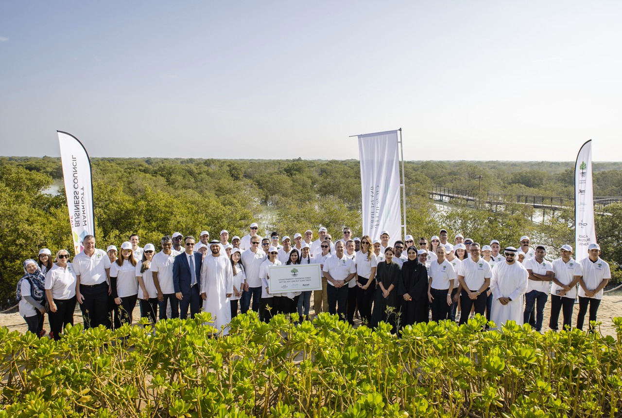 Final Plantation for the Etihad Marriott Mangrove Forest
