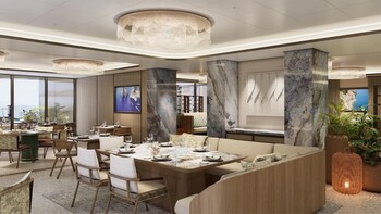 Beach House restaurant on Ilma Superyacht - Ritz-Carlton Yacht Collection