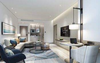 Courtyard Jubail - Suite Living Room