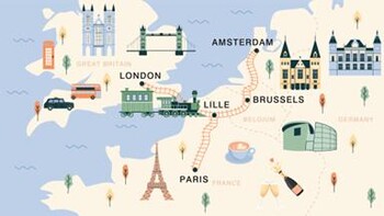 London - Paris - Amsterdam Eurostar