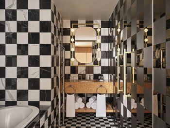 W Budapest - Cozy Studio Suite Bathroom