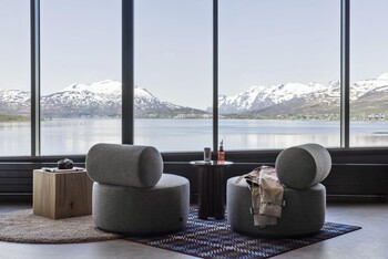 Moxy Tromso Sky Mar - Moxy with fjord and mountain views